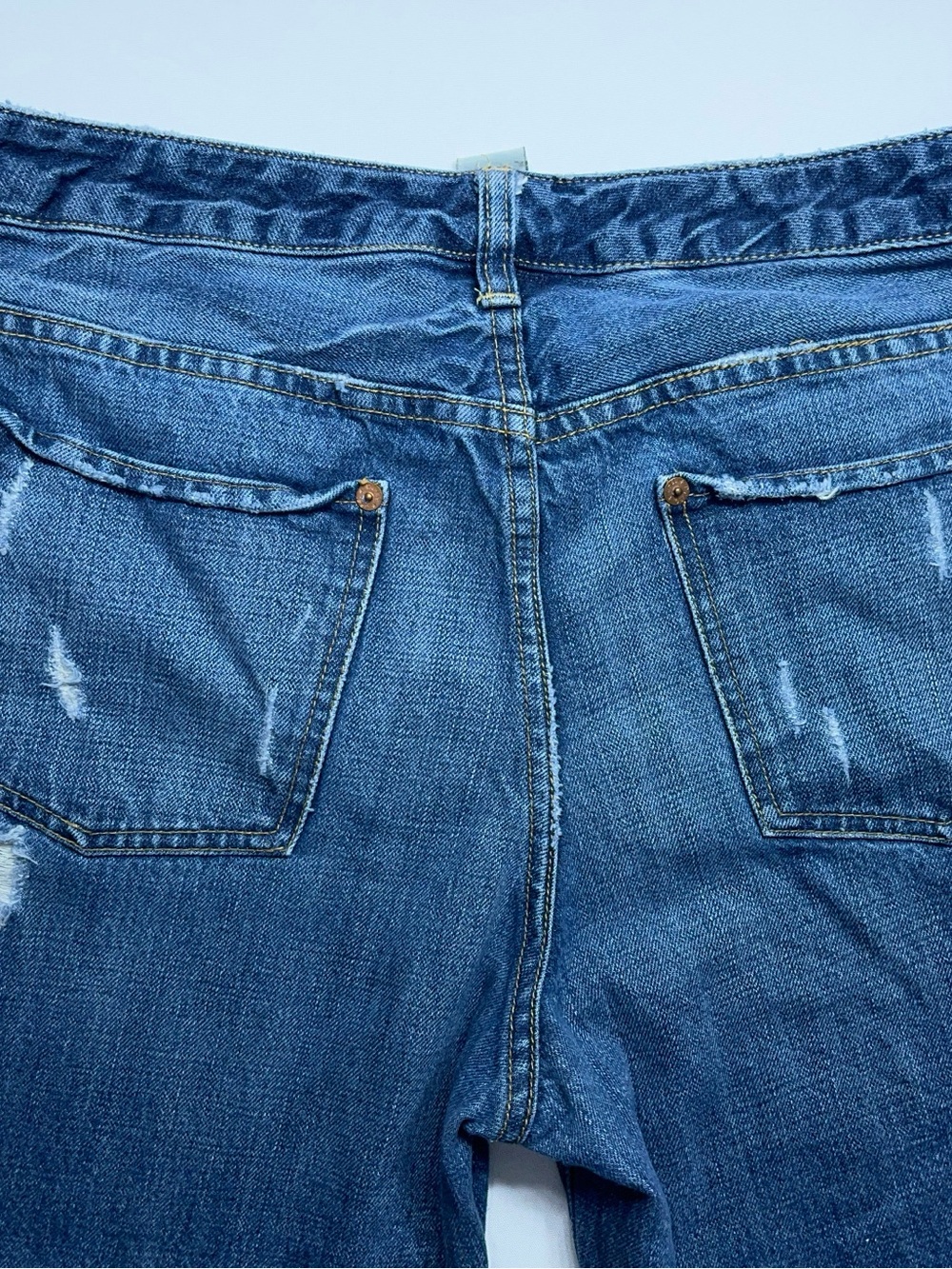 Polo Jeans Co. Ralph Lauren Wide Leg Jeans Womens Size 14 High Rise Vtg - Picture 11 of 13